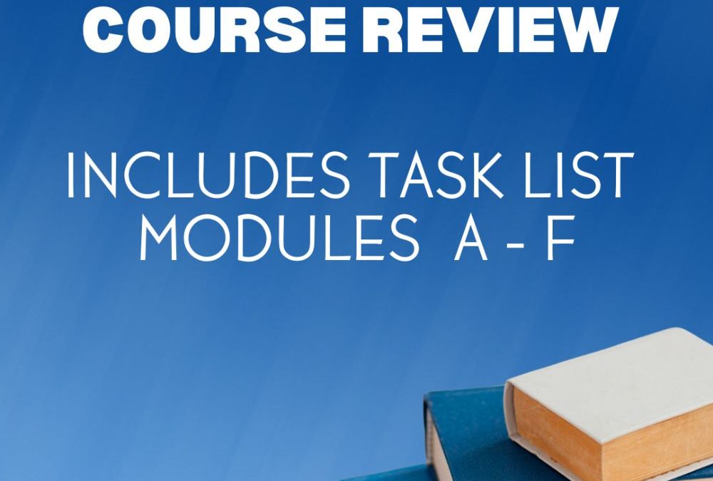 Revisión del curso RBT 40 H