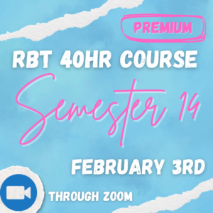 RBT 40 HR Course - Premium Package