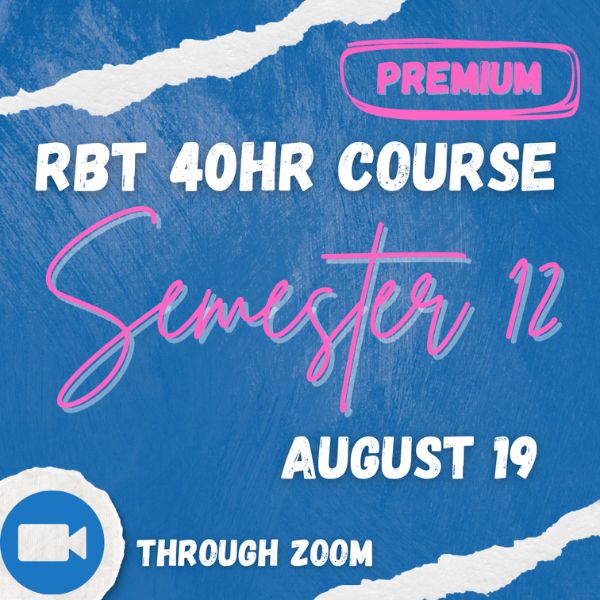 RBT 40 HR Course – Premium Package  Semester 13